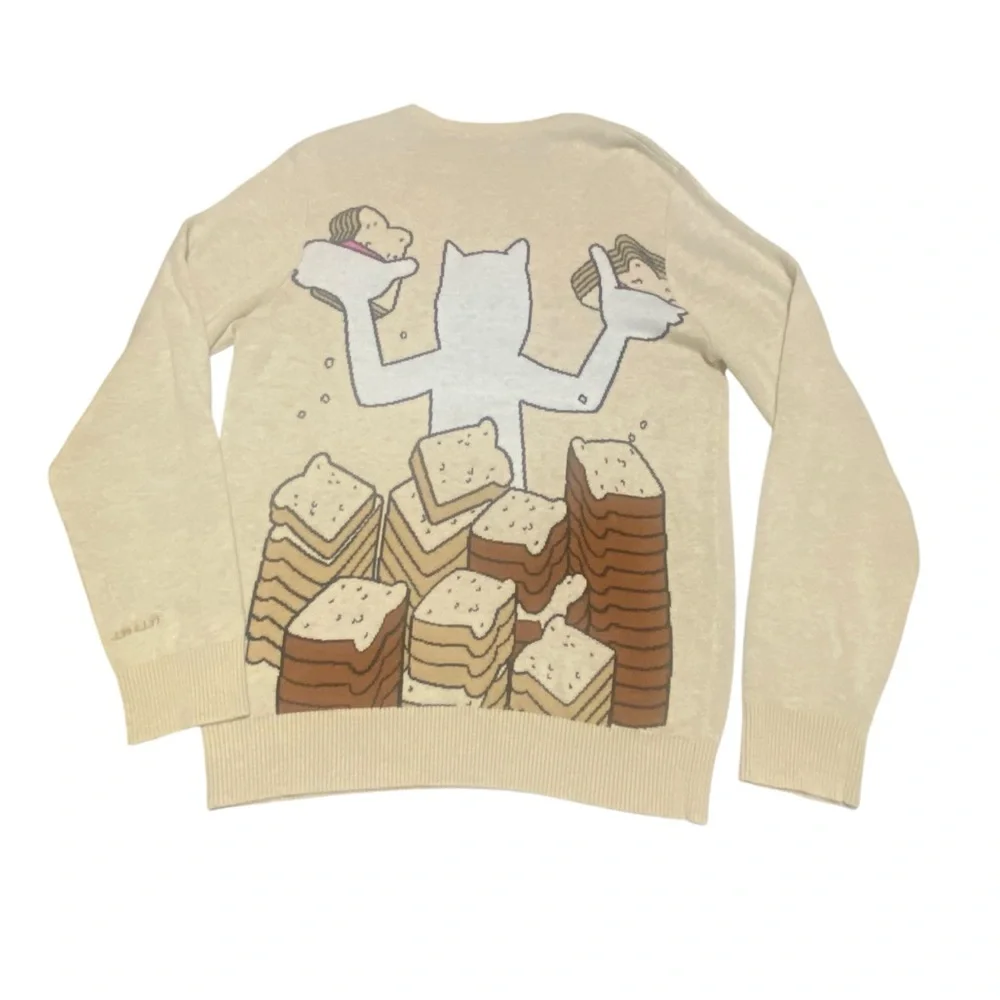 RIPNDIP Get Bread Natural Sweater - Picture 9 of 11